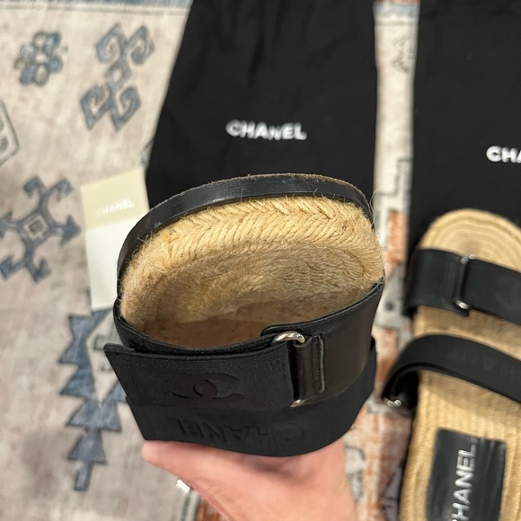 Chanel Espadrilles Sandal size 38 - Picture 10 of 14